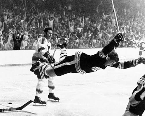 Historic Boston Bruins hockey moment